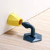 Mute Non-punch Silicone Stopper Touch Toilet Wall Absorption Door Plug