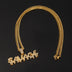 Necklace With Tennis Chain Choker Hip Hop Jewelry for Men - Minihomy