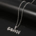 Necklace With Tennis Chain Choker Hip Hop Jewelry for Men - Minihomy