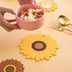 Sunflowers Silicone Coaster Plant Coffee Table Mats