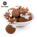 Make Silicone Beads Teething Cartoon Fox Beads Animals - Minihomy